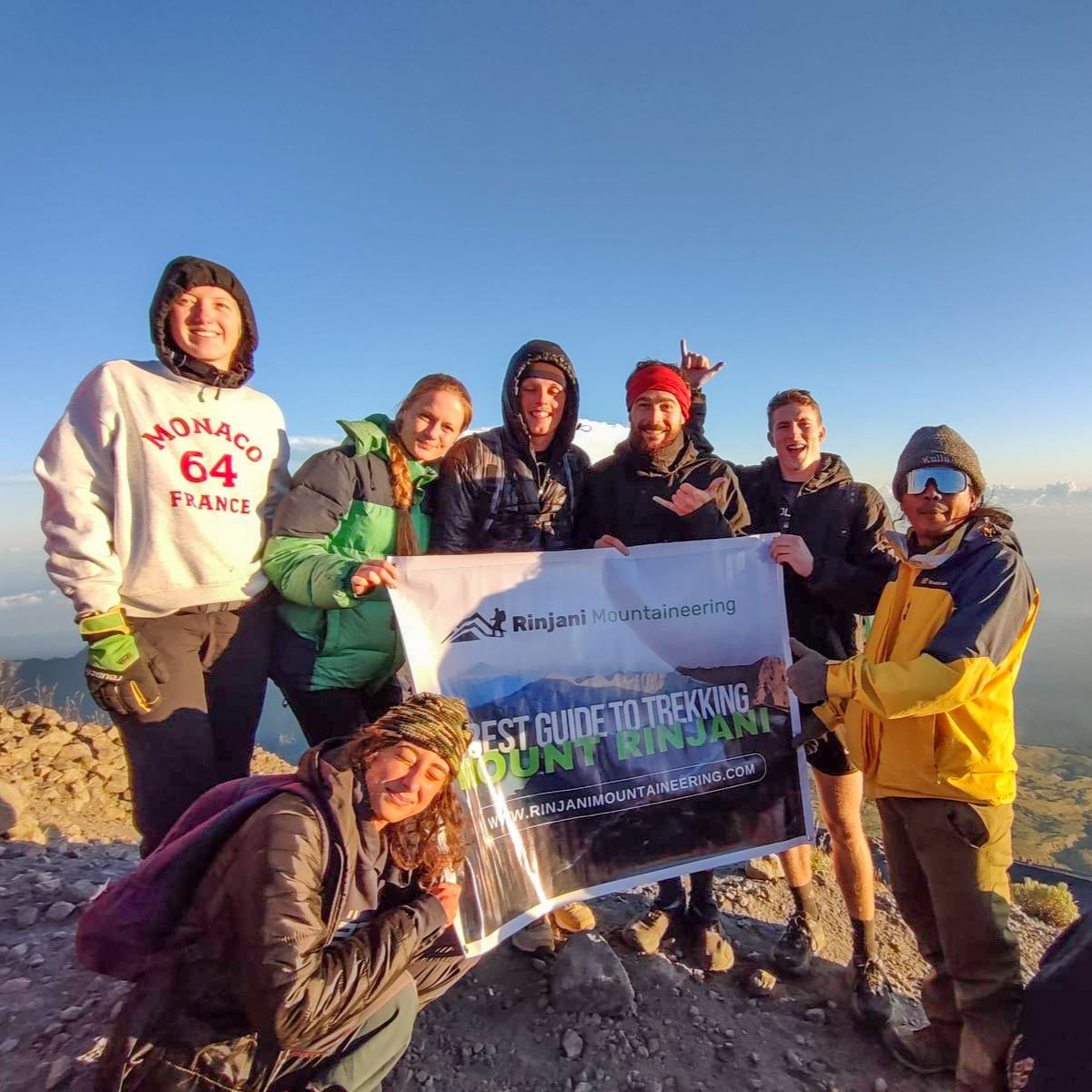 rinjani trekking